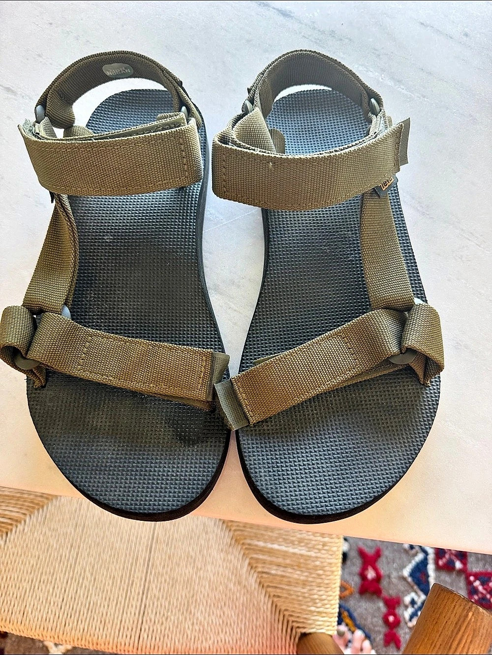 Teva Original Universal Sandals in olive green